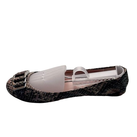Women's Shoes SE BOUTIQUE Sam Edelman Camden Python Print Ballet Flats Size 7 - Picture 7 of 12